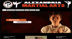 Desktop Screenshot of alexandriamartialarts.com